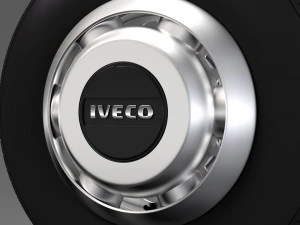 iveco daily minibus front wheel 2017 3D Model