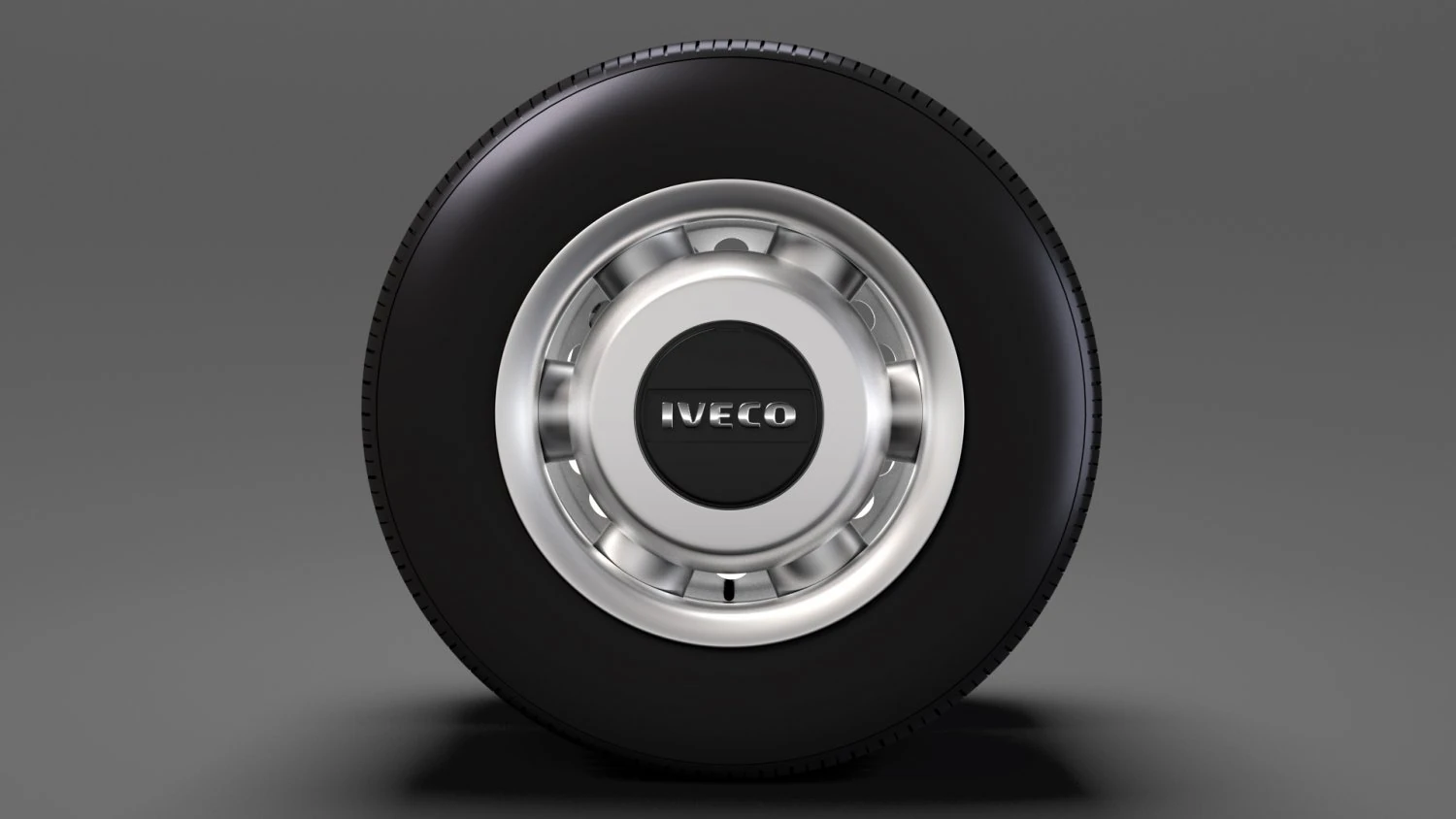 iveco daily minibus rear wheel 2017 3D Model .c4d .max .obj .3ds .fbx .stl .blend 