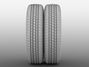 iveco daily minibus rear wheel 2017 Modello 3D