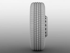 man tge chassi wheel 2018 3D Model