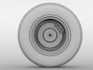 man tge chassi wheel 2018 3D Model