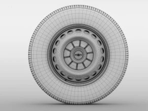 man tge chassi wheel 2018 3D Model