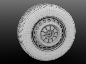 man tge chassi wheel 2018 3D 모델
