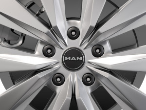man tge van 2017 wheel 3D Model
