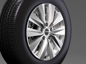 man tge van 2017 wheel 3D Model