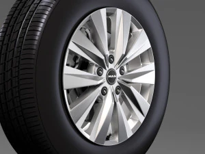 man tge van 2017 wheel 3D Model