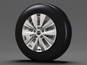 man tge van 2017 wheel 3D Model