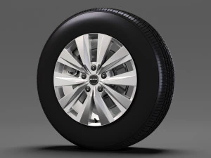man tge van 2017 wheel 3D Model