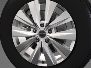 man tge van 2017 wheel 3D Model
