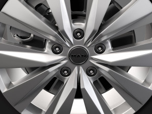 man tge van 2017 wheel 3D Model
