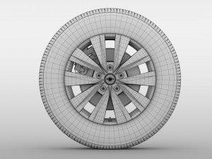 man tge van 2017 wheel 3D Model