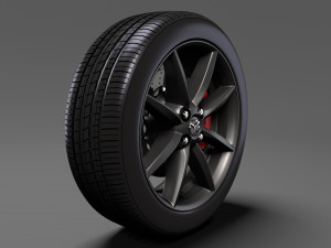 mazda mx 5 maita wheel 2017 3D मॉडल