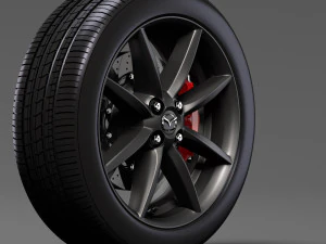 mazda mx 5 maita wheel 2017 3D Model