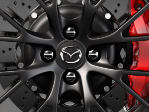 mazda roadster rs wheel 2017 Modello 3D
