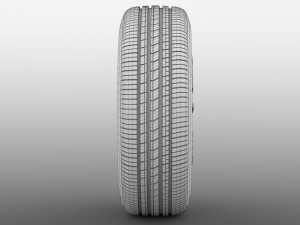 nissan nv combi wheel 2017 3D Model