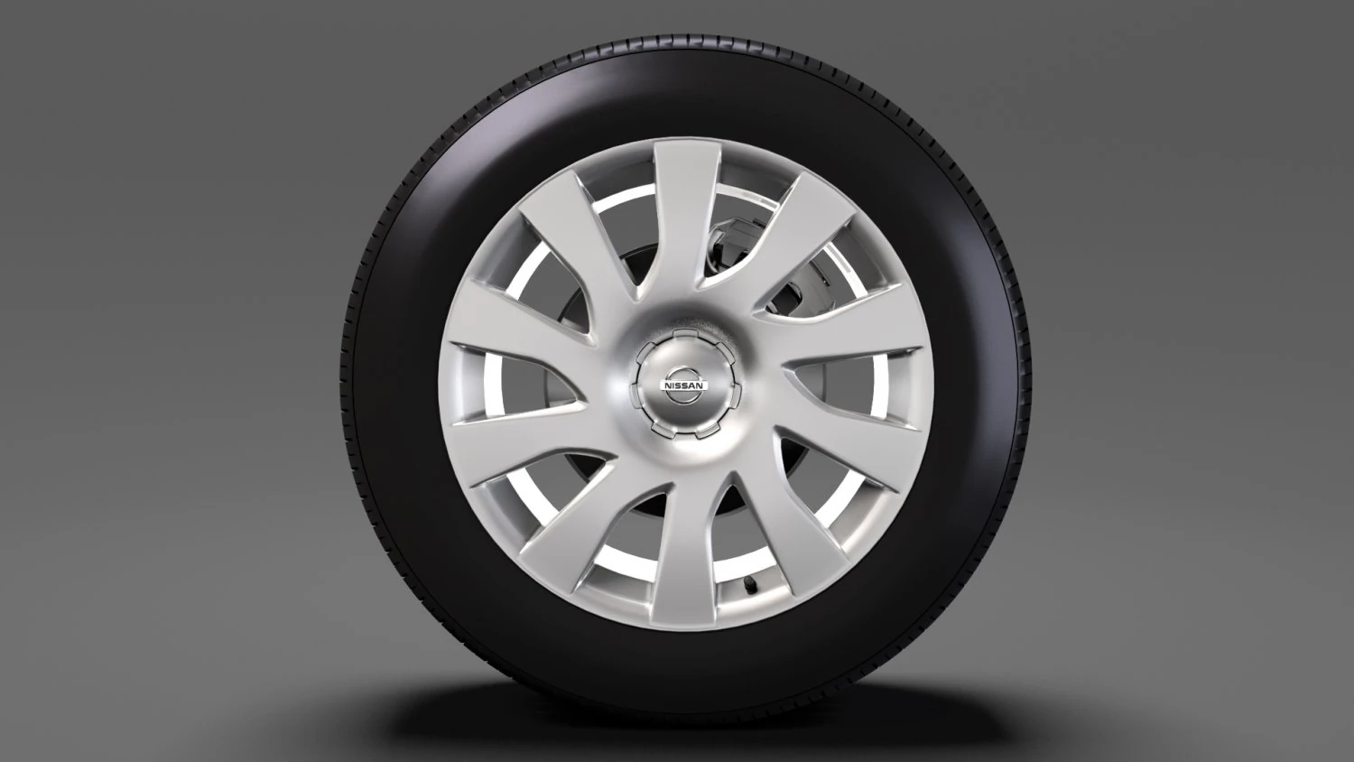 nissan nv300 van wheel 2017 3D Model .c4d .max .obj .3ds .fbx .stl .blend 