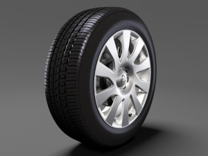 nissan nv300 van wheel 2017 3D-Modell