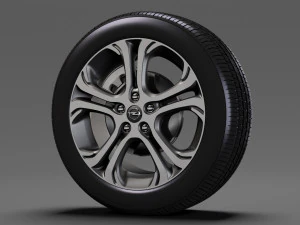 opel ampera e wheel 2018 3D Model