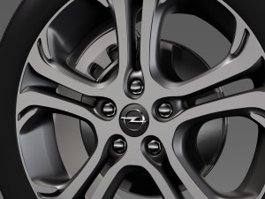 opel ampera e wheel 2018 Model 3D
