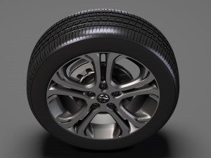 opel ampera e wheel 2018 Model 3D