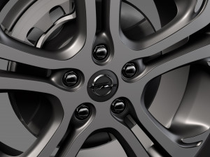 opel ampera e wheel 2018 Model 3D