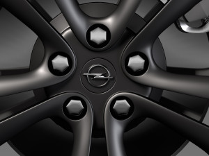 opel cascada wheel 2017 3D मॉडल