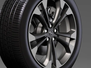 opel cascada wheel 2017 3D Model
