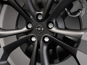 opel cascada wheel 2017 3D मॉडल