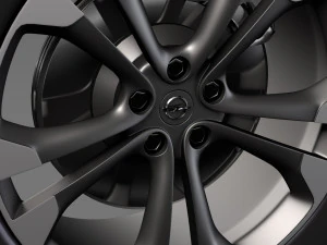 opel cascada wheel 2017 3D Model