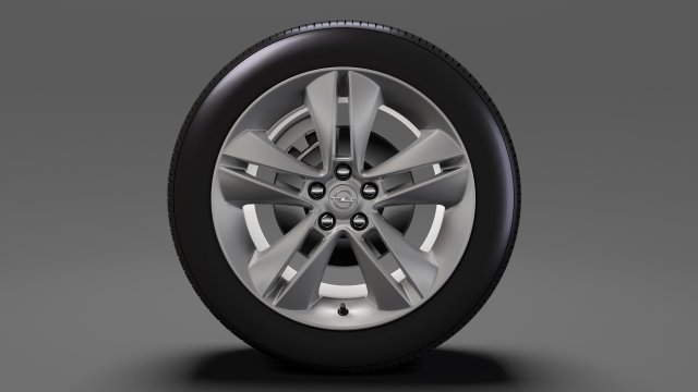 opel combo tour wheel 2017 3D Модель .c4d .max .obj .3ds .fbx .stl .blend 