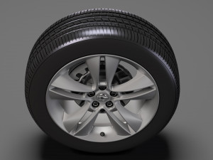 opel combo tour wheel 2017 3D Модель