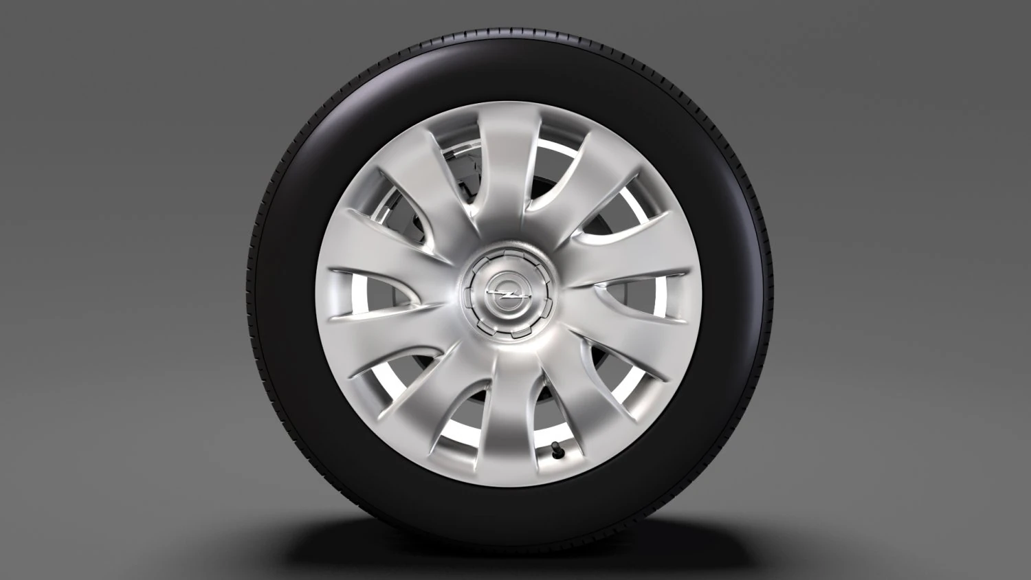 opel combo wheel 2015 3D Model .c4d .max .obj .3ds .fbx .stl .blend