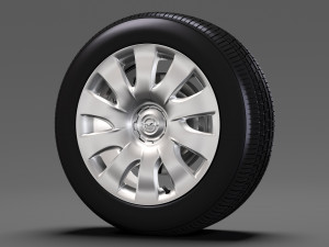 opel combo wheel 2015 3D Модель