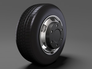 opel movano van wheel 2017 3D मॉडल