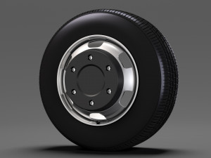 opel movano van wheel 2017 3D मॉडल