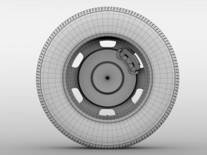 opel movano van wheel 2017 3D मॉडल