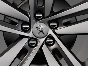 peugeot expert 2017 wheel 3D मॉडल