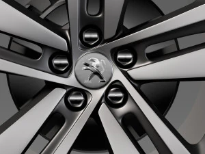 peugeot expert 2017 wheel 3D Model