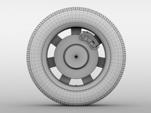 peugeot partner tepee wheel 2017 Modello 3D