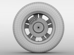peugeot traveller wheel 2017 3D Model