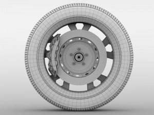 range rover svautobiography dynamic wheel 2017 3D Model