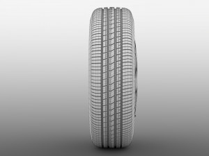 renault kangoo wheel 2017 3D Model