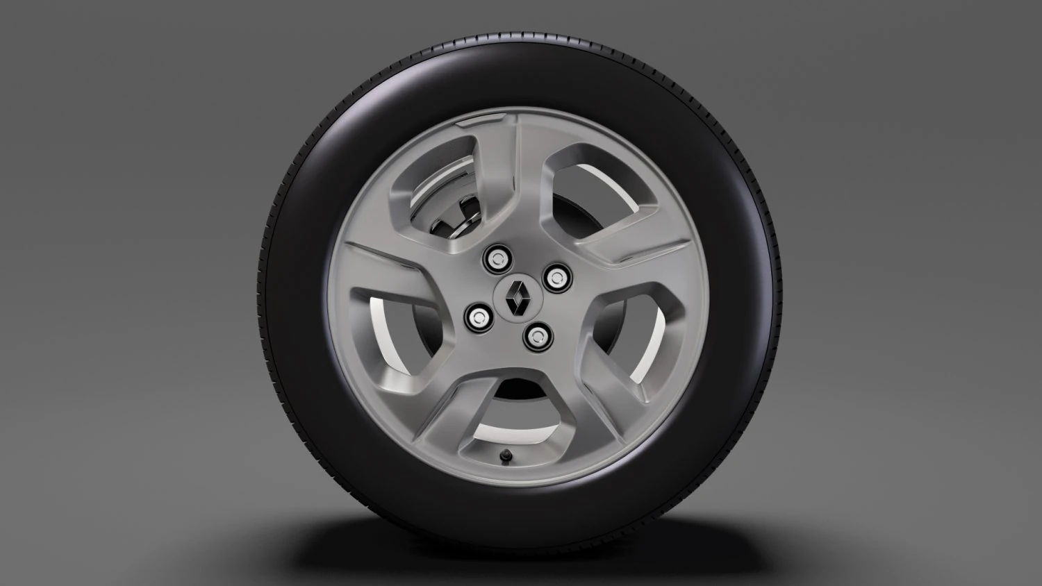 renault logan wheel 2017 3D Model .c4d .max .obj .3ds .fbx .stl .blend 