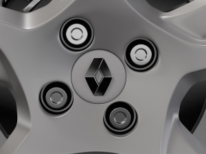 renault logan wheel 2017 Modelo 3D