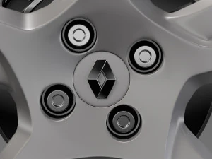 renault logan wheel 2017 3D Model