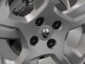 renault logan wheel 2017 3D Model