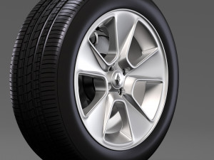 renault sandero wheel 2016 Modelo 3D