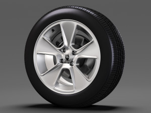 renault sandero wheel 2016 Modelo 3D