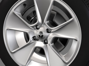 renault sandero wheel 2016 Modelo 3D