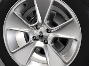renault sandero wheel 2016 3D Model